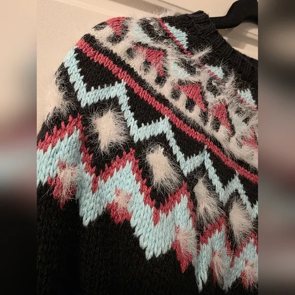 Falls Creek Fairisle Sweater Size Large - Picture 3 of 3